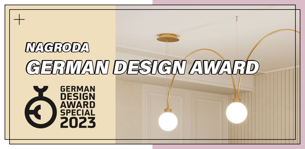 Nagroda German Design Award 2023 dla FLYING BALL arc i AQfelt OVALL BALL