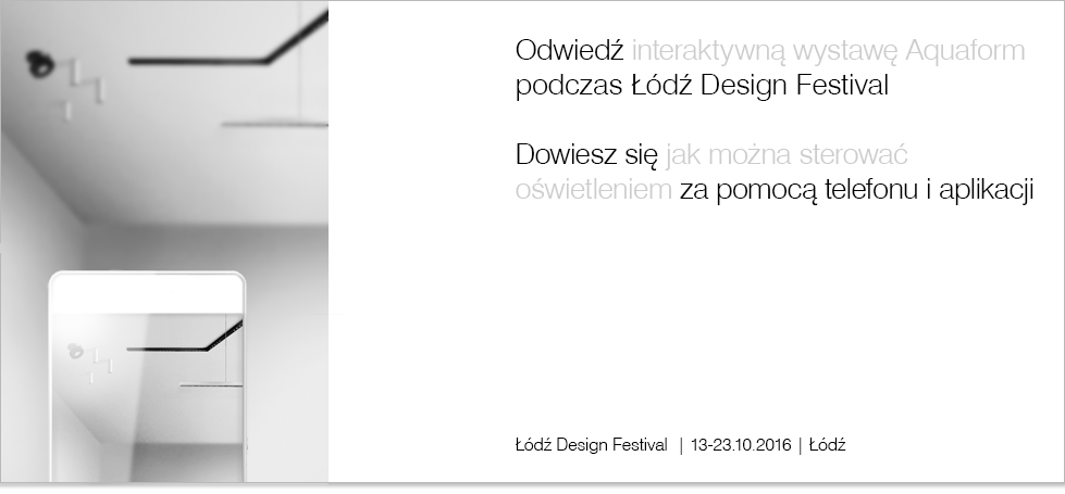 Lodz Design Festival Aquaform